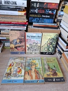 Vintage Puffin Books(50's,60's) Pbs Nos 62,78,80,110,111 & 116 M417 - Picture 1 of 11