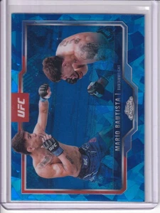 2025 Topps Chrome Sapphire UFC - Mario Bautista 98 - Picture 1 of 2