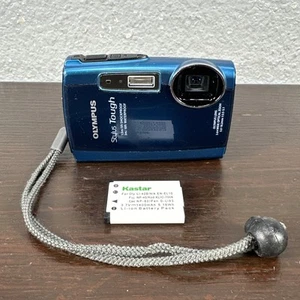 Olympus Stylus Tough 3000 12.0MP Shockproof & Waterproof Digital Camera Blue - Picture 1 of 8