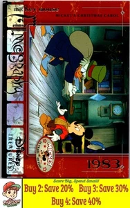 Mickey's Christmas Carol 2004 Upper Deck Disney Treasures: Mickey #MC73 008297 - Imagen 1 de 2