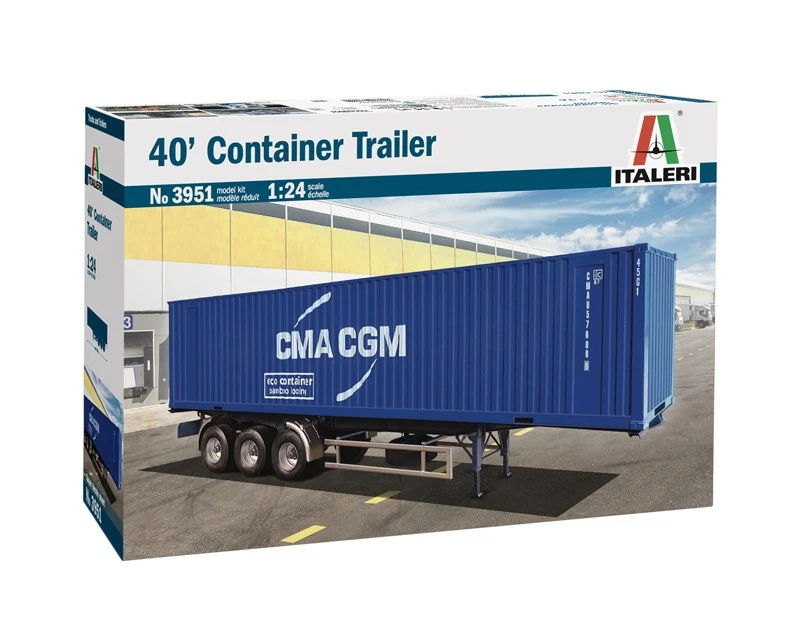 Italeri 1 24 Container Semirimorchio 40ft No.