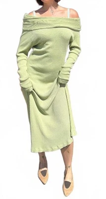 Vestido de punto acanalado para mujer Mara Hoffman - talla mediana Foto 1 de 4