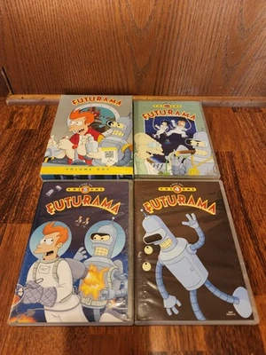 FUTURAMA TV Series DVD Complete Sets Volume 1-4~ Season 1, 2, 3, 4 Complete! - Image 1 of 4