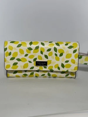 Kate Spade New York Lemons Print/Leather Belt Bag Size S/M - Image 1 of 4