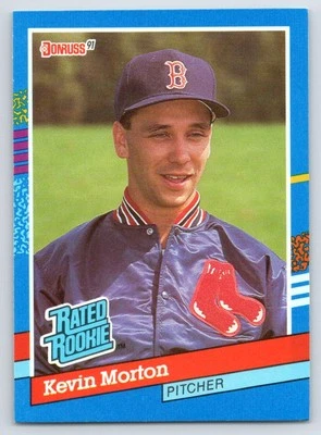 1991 Donruss Kevin Morton #37 Boston Red Sox - Image 1 of 2