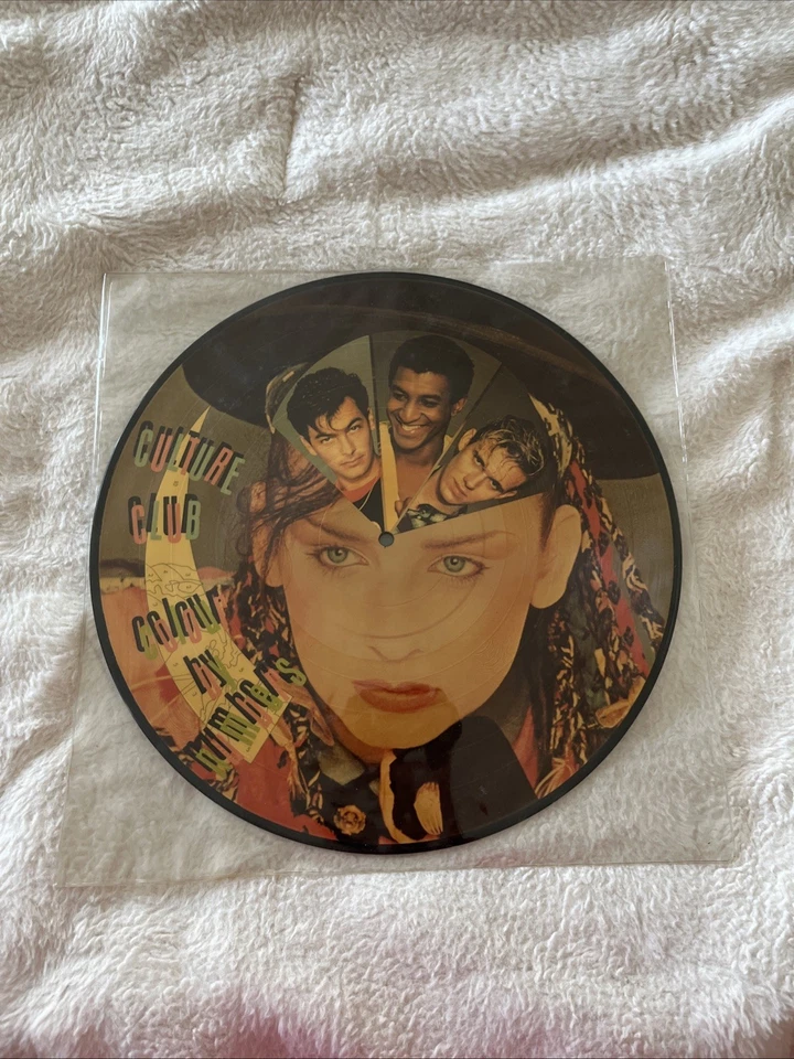 1984 Culture Club ‎– Colour By Numbers LP Picture Disc Very Good Condition  - Image 1 of 3