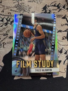 Refractor de estudio de película Topps Chrome Tyrese Haliburton 2025  - Imagen 1 de 2