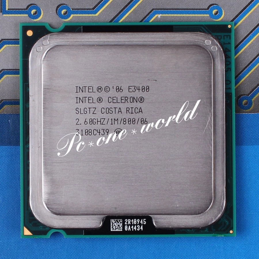 100% OK SLGTZ Intel Celeron E3400 2.6 GHz Dual-Core Processor CPU - Image 1 of 1