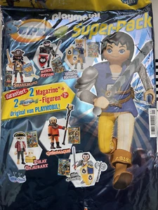 Playmobil Super-Pack Nr. 1 mit 2 Figuren Ritter Piraten Heft Wundertüte Neu - Bild 1 von 4