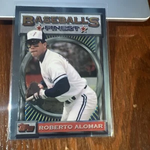 Roberto Alomar 1993 Topps Finest Promotional Samples #88 HOF /5000 - Picture 1 of 6