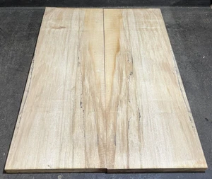 SALVAGED SPALTED MAPLE CARVE TOP, ECO-FRIENDLY TONEWOOD - Foto 1 di 6