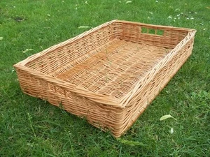 Buffettablett, Serviertablett, Thekentablett aus gesottener Weide, 60cm - Bild 1 von 2
