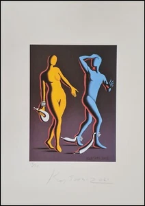 MARK KOSTABI * Sin título * 70 x 50 cm * Litografía * Impresión artística * limitada # 18/50 - Imagen 1 de 8