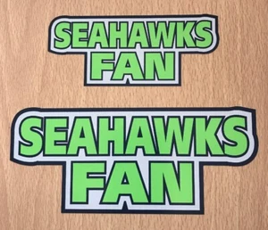 Calcomanía de pegatinas de los Seattle Seahawks - NFL Seattle Seahawks equipo de fútbol americano Super Bowl - Imagen 1 de 2