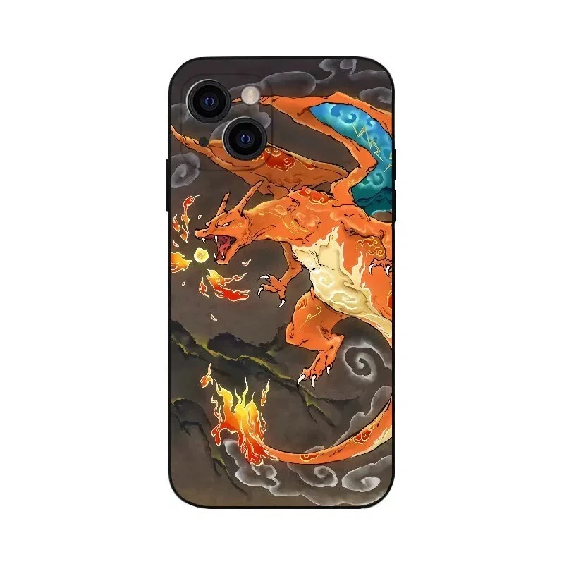 Funda CharizardV para iPhone 17 16e 16 15 14 13 12 11 Pro Max Air Plus XR SE -al17 Foto 1 de 1
