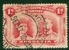 SG 125 Rhodesia 1d Rose Red. Very fine used CDS  