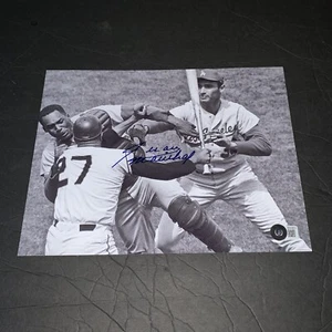Juan Marichal Signed San Francisco Giants Roseboro HOF 8x10 Photo Beckett BAS - Picture 1 of 1