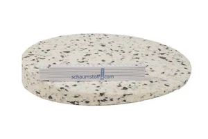 Cojín de cuña redondo, cuña de asiento ortopédica, espuma compuesta sin funda - Imagen 1 de 1