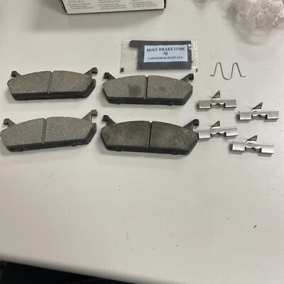 Juego de pastillas de freno de disco para Ford Escort (R) 96-91; Mazda 323 (R) 94-90; Miata (R) 93 Foto 1 de 4