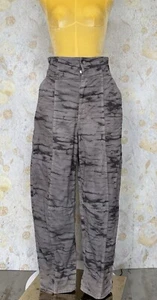 H&M Jeans Hose Damen Muster Gr. 36 Grau - Bild 1 von 8