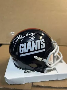 Minicasco retro firmado Riddell de los New York Giants Lawrence Taylor #56 JSA - Imagen 1 de 2