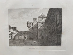 1789 Antique Print; Gowrie House, Perth, Scotland after Grose - Picture 1 of 2