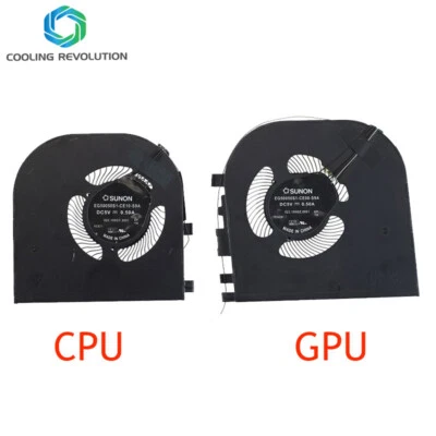 Laptop CPU GPU Cooling Fan for Lenovo ThinkPad X1 Extreme P1 - Image 1 of 2