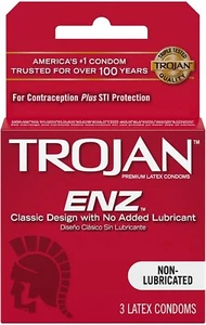 TROJANS REGULAR #92050 6X3 CONDOMS - Picture 1 of 1