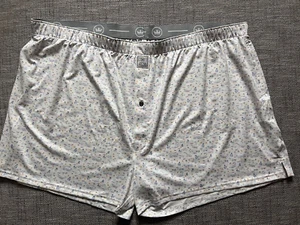 PETER MILLAR MENS PERFORMANCE BOXER SHORTS WHITE SIZE XXL 2XL - Picture 1 of 9