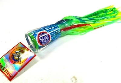 Pakula Chatterbox Big Game Trolling Lure Cabeza ahuecada - VERDE LUMO - Brillo  Foto 1 de 4