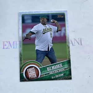 Biz Markie 2015 Topps Series 1 First Pitch Card #FP-05 Oakland Athletics - Bild 1 von 2