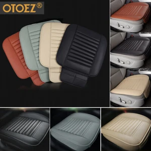 Universal Car Front Seat Cover Breathable Leather Pad Cushion Surround Protector - Picture 1 of 16