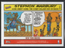 Stephon Marbury 2004-05 Bazooka Comics #5  New York Knicks  Coney Island  #1
