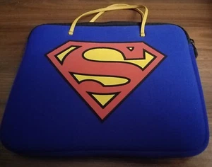 SUPERMAN: JUSTICE LEAGUE BLUE 10" NEOPRENE TABLET/IPAD SOFT SLEEVE CASE - Picture 1 of 3