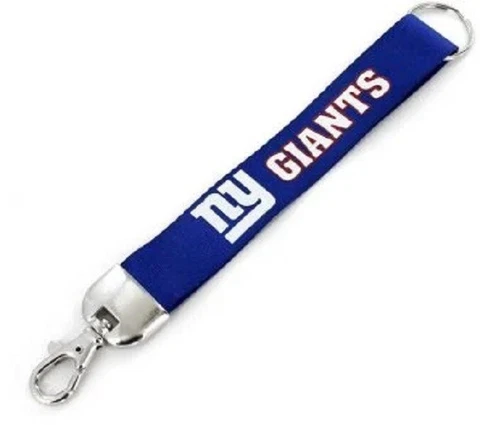 New York Giants Deluxe Wristlet Keychain, NFL Licensed Cover