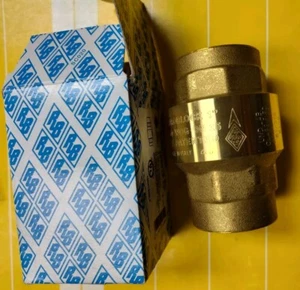 Bonomi 100012Lf-1 1" Npt Messing Feder Rückschlagventil - Bild 1 von 2