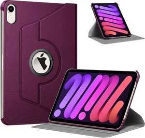 Slim Rotating Case for iPad Mini 7th (A17 Pro) 2024 / iPad Mini 6 2021 Cover - Picture 1 of 10