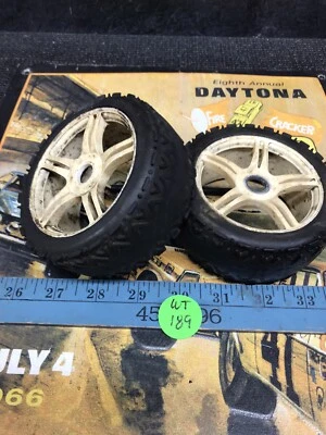 1/8 Rc Buggy/Car -USED-Wheels Rims & Tires USA Shipped - Image 1 of 4