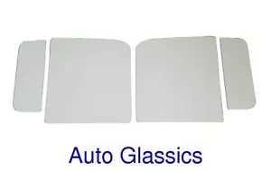 1957 1958 1959 1960 Ford F-100 Truck Pickup Vent & Door Glass Pair Windows NEW - Picture 1 of 2