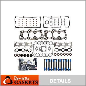 Fits 98-04 Isuzu Rodeo Honda Acura 3.2L 3.5L Head Gasket Set Bolts 6VE1 6VD1 - Picture 1 of 9
