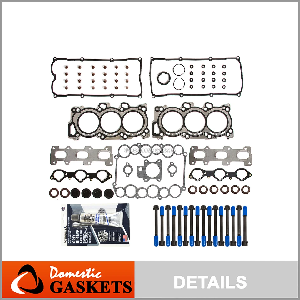 Juego de pernos de junta de culata para 98-04 Isuzu Rodeo Honda Acura 3,2 L 3,5 L 6VE1 6VD1 Foto 1 de 4