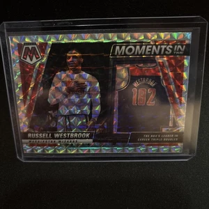 🔥Russell Westbrook 2021-22 Panini Mosaic Moments in Time Silver Prizm #8 - Bild 1 von 2