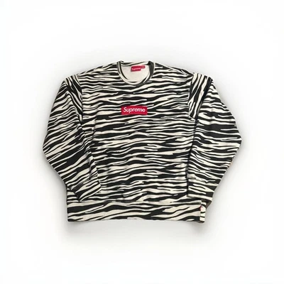 Cebra Supreme Box Logo Cuello Redondo (FW22) Talla XL Foto 1 de 4