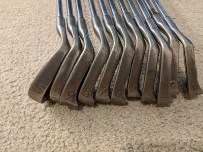 Ping ISI-K, 11 Iron Set: 1-9 PW, SW. RH. JZ Stiff Shafts, Green Dot. Needs Grips - Image 1 of 4