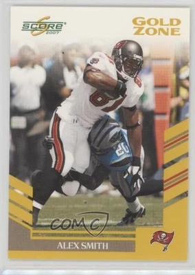 2007 Score Gold Zone /600 Alex Smith #100 - Image 1 of 2