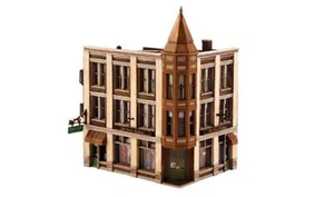 Woodland Scenics 12800 HO KIT DPM Corner Department Store - Picture 1 of 24