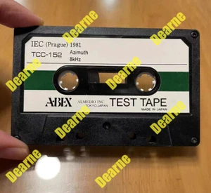 1PCS New ABEX Test Tape TCC-152 Azimuth 8kHz free shipping - Picture 1 of 1