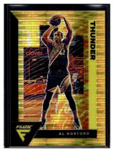 2020-21 Panini Flux Gold Pulsar Prizm #123 Al Horford Target