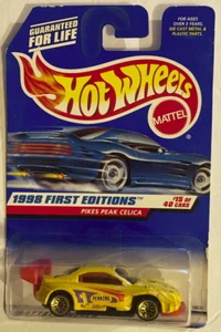 Hot Wheels 1998 Primera Edición Pikes Peak Celica 15/40 652 Amarillo - Imagen 1 de 6