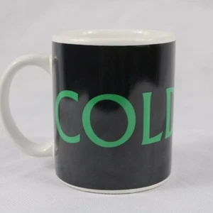 Coldplay Green Logo White Ceramic Coffee Mug NEW - Picture 1 of 4